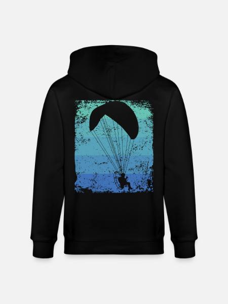 Parapente motorisé Paramoteur Paramoteur - Veste à capuche bio CULTIVATOR Stanley/Stella Unisexe - noir