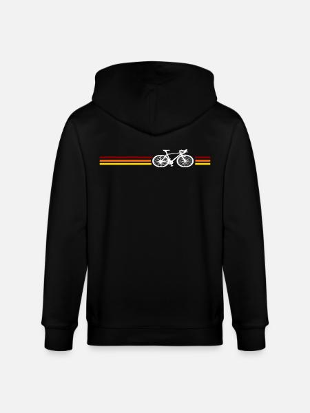 Vélo cyclisme cyclisme - Veste à capuche bio CULTIVATOR Stanley/Stella Unisexe - noir