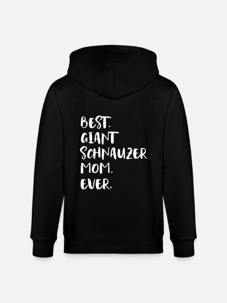 Riesenschnauzer Giant Schnauzer - Stanley/Stella CULTIVATOR Unisex Organic Hooded Jacket - black