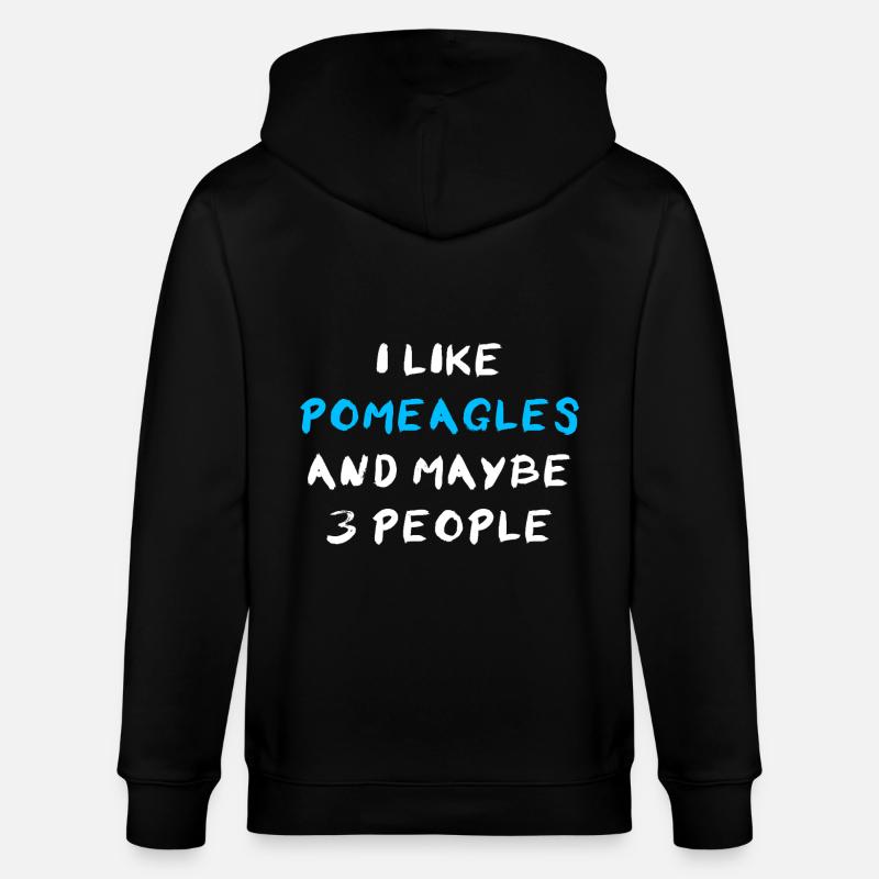 Pomeagle - Veste à capuche bio CULTIVATOR Stanley/Stella Unisexe - noir