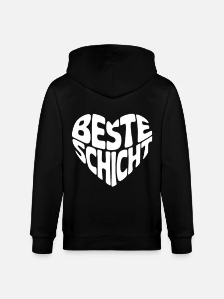 Beste Schicht - Stanley/Stella Unisex Bio-Kapuzenjacke CULTIVATOR - Schwarz