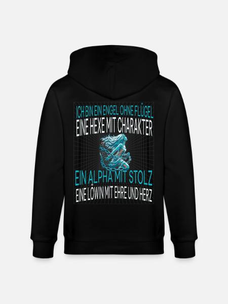 Frauenpower - Stanley/Stella Unisex Bio-Kapuzenjacke CULTIVATOR  - Schwarz