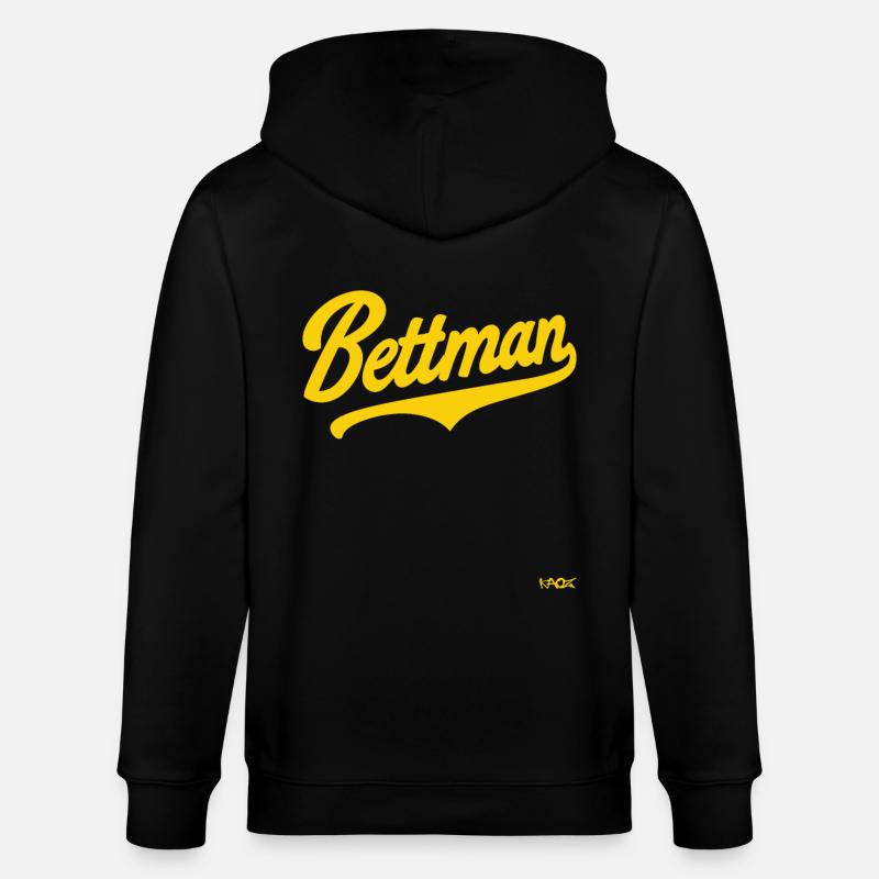 Bettman - Veste à capuche bio CULTIVATOR Stanley/Stella Unisexe - noir