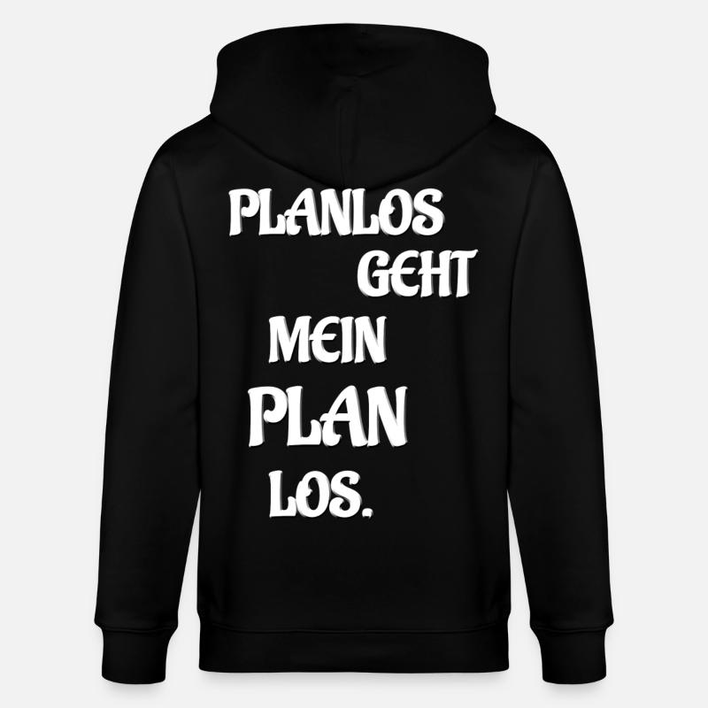 PLANLOS VA MON PLAN LOS - Veste à capuche bio CULTIVATOR Stanley/Stella Unisexe - noir