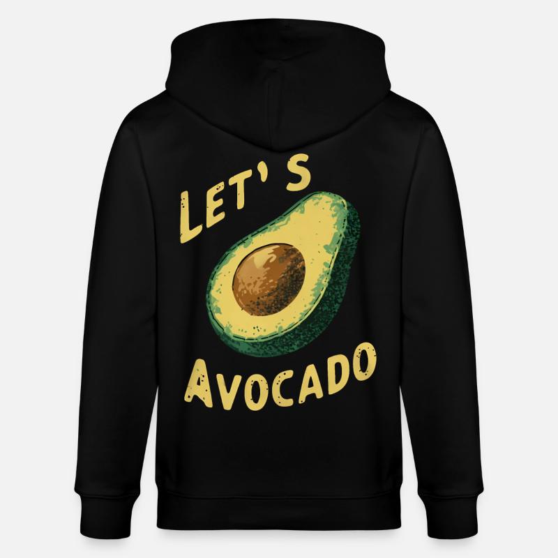 Parlons avocat - Veste à capuche bio CULTIVATOR Stanley/Stella Unisexe - noir