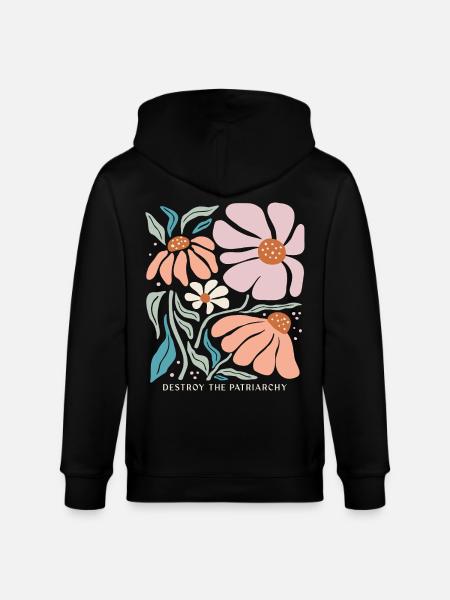 Subtiles Feministisches Statement Design - Stanley/Stella Unisex Bio-Kapuzenjacke CULTIVATOR - Schwarz
