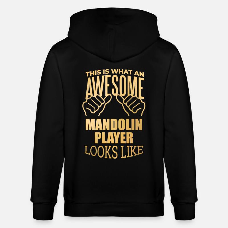 Mandoline - Veste à capuche bio CULTIVATOR Stanley/Stella Unisexe - noir