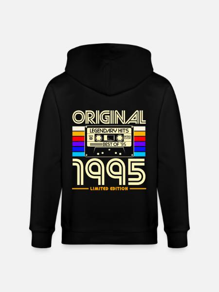 Original 1995 Cassette Limité - Veste à capuche bio CULTIVATOR Stanley/Stella Unisexe - noir