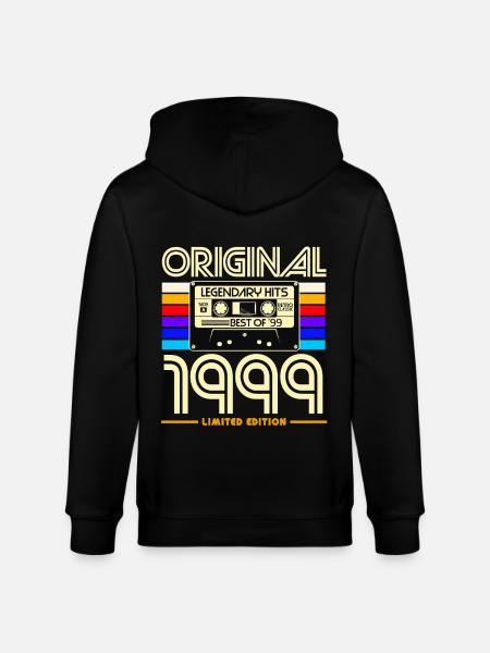 Original 1999 édition limitée - Veste à capuche bio CULTIVATOR Stanley/Stella Unisexe - noir
