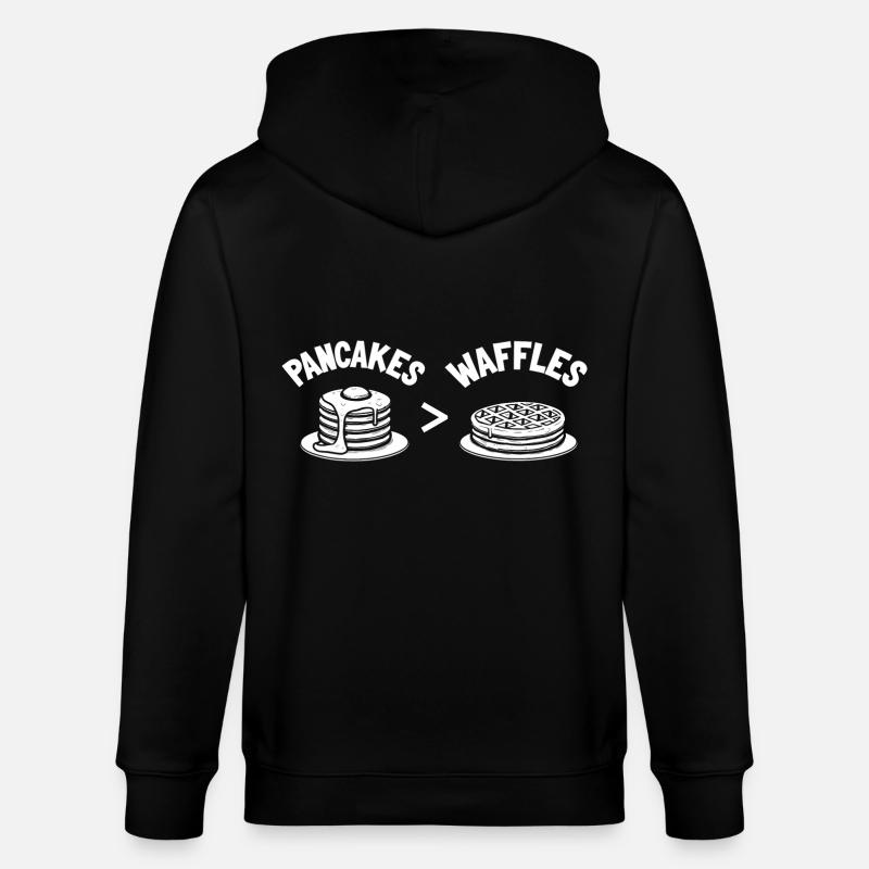 Crêpes sur gaufres - Veste à capuche bio CULTIVATOR Stanley/Stella Unisexe - noir