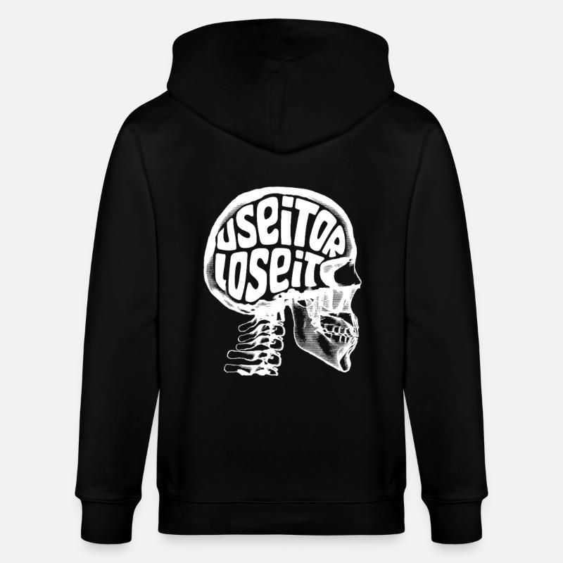 Utilisez-le ou perdez-le - Veste à capuche bio CULTIVATOR Stanley/Stella Unisexe - noir