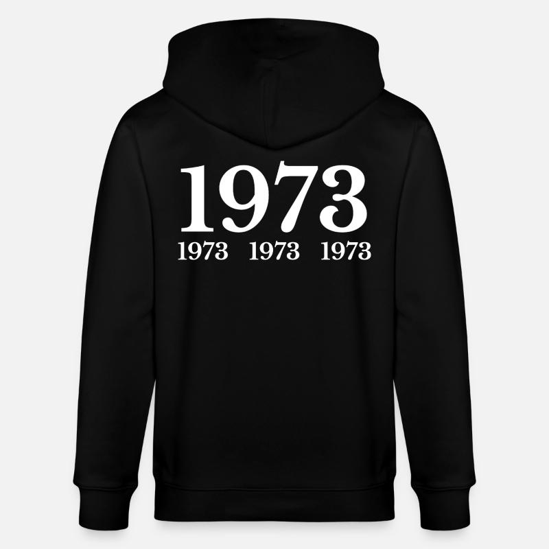 1973 - Stanley/Stella Unisex Bio-Kapuzenjacke CULTIVATOR  - Schwarz