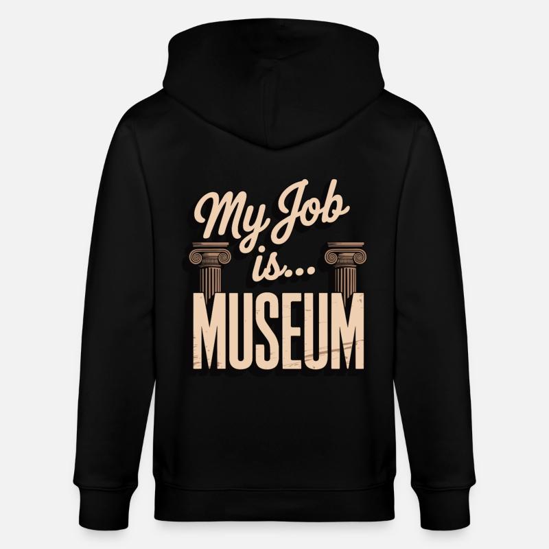 Musée - Veste à capuche bio CULTIVATOR Stanley/Stella Unisexe - noir