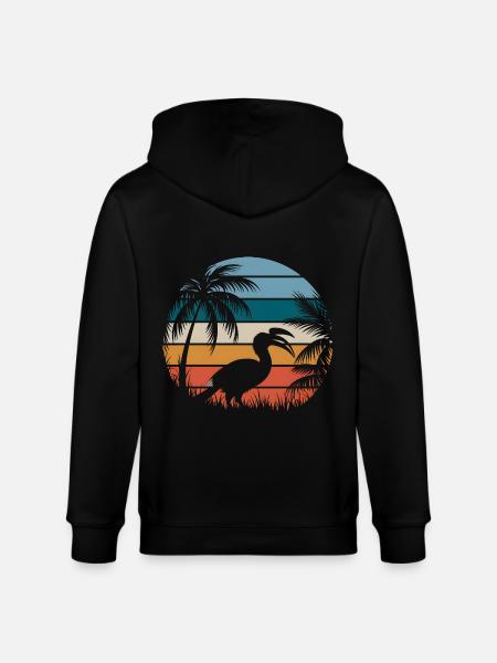 Nashornvogel - Stanley/Stella Unisex Bio-Kapuzenjacke CULTIVATOR - Schwarz
