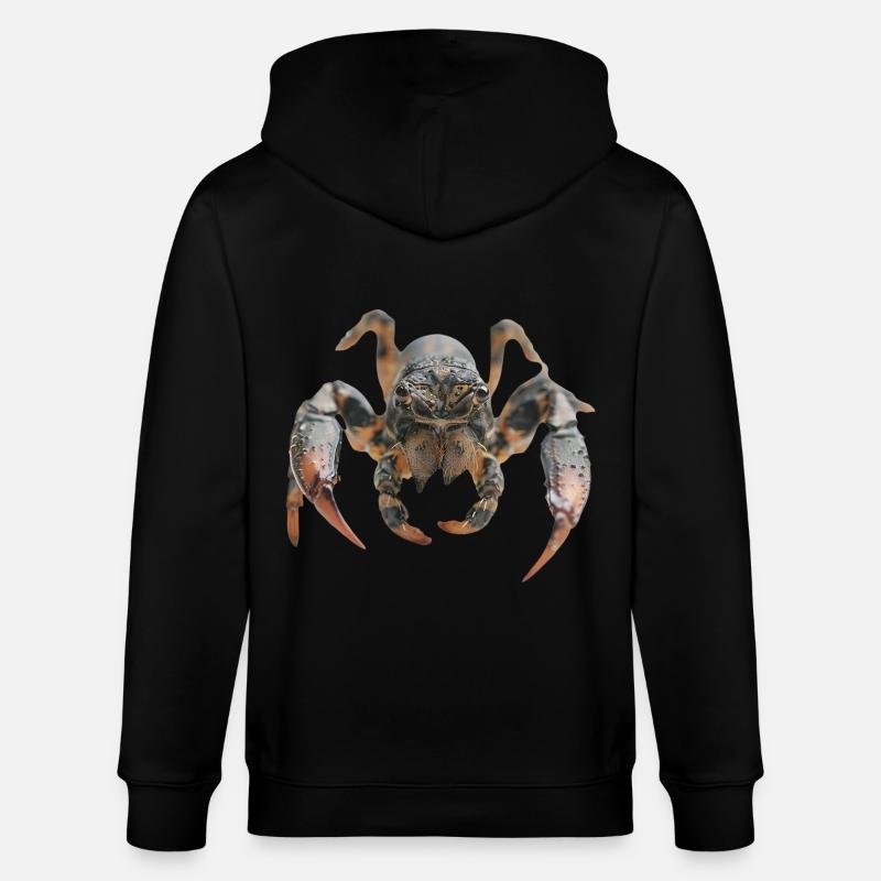 Skorpion - Stanley/Stella Unisex Bio-Kapuzenjacke CULTIVATOR  - Schwarz