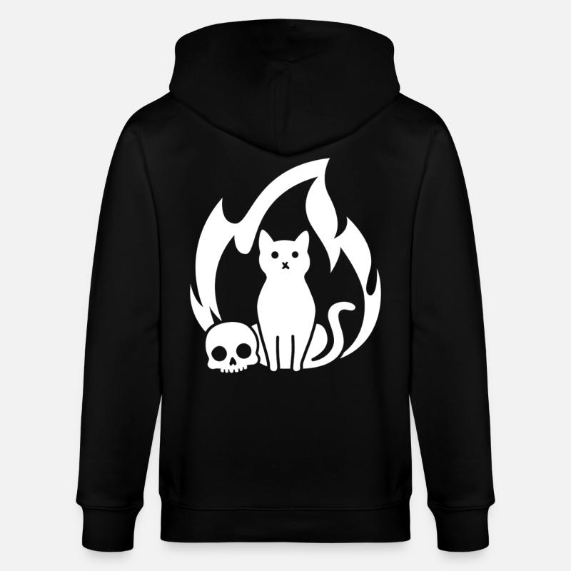 Schnurr-Gatory - Stanley/Stella Unisex Bio-Kapuzenjacke CULTIVATOR  - Schwarz