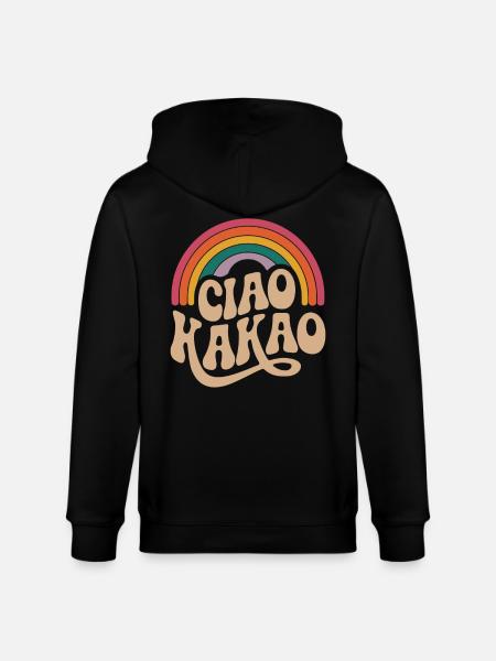 Ciao Cocoa - Stanley/Stella CULTIVATOR  Unisex Organic Hooded Jacket - black