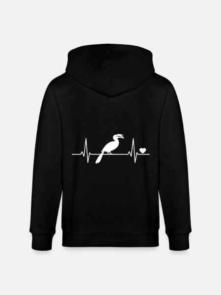 Nashornvogel - Stanley/Stella Unisex Bio-Kapuzenjacke CULTIVATOR - Schwarz