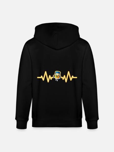 Mayonnaise - Stanley/Stella Unisex Bio-Kapuzenjacke CULTIVATOR - Schwarz