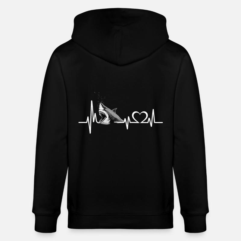 Hai - Stanley/Stella Unisex Bio-Kapuzenjacke CULTIVATOR - Schwarz