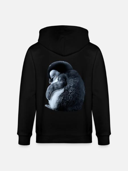 Pingouin - Veste à capuche bio CULTIVATOR Stanley/Stella Unisexe - noir