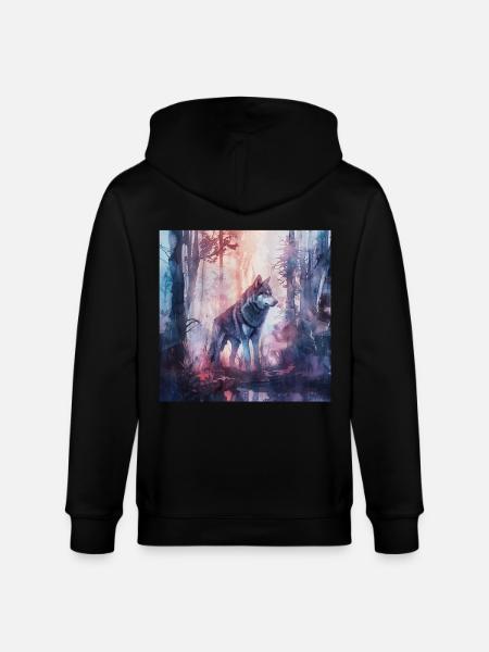 Chien - Veste à capuche bio CULTIVATOR Stanley/Stella Unisexe - noir