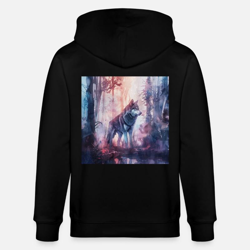 Chien - Veste à capuche bio CULTIVATOR Stanley/Stella Unisexe - noir