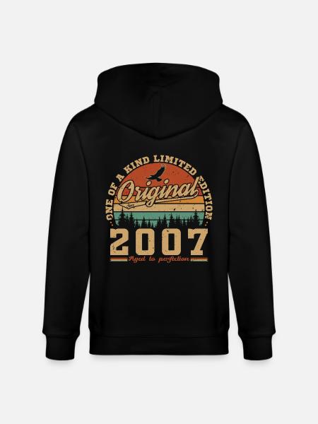 2007 6 - Stanley/Stella CULTIVATOR  Unisex Organic Hooded Jacket - black
