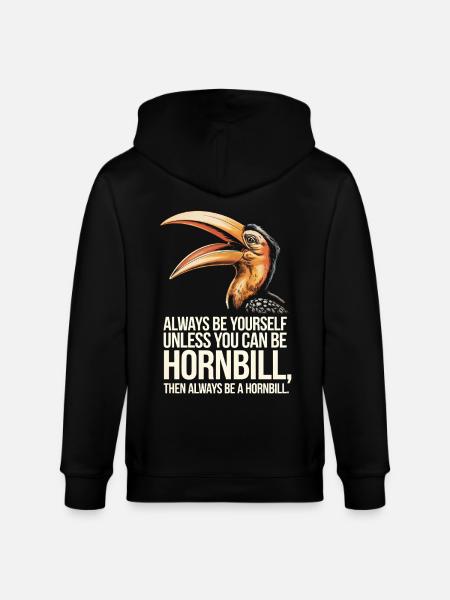 Nashornvogel - Stanley/Stella Unisex Bio-Kapuzenjacke CULTIVATOR  - Schwarz