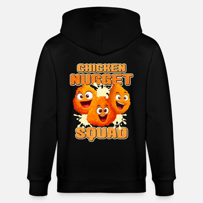 Nugget de poulet - Veste à capuche bio CULTIVATOR Stanley/Stella Unisexe - noir