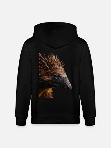 Echidna - Stanley/Stella CULTIVATOR Unisex Organic Hooded Jacket - black