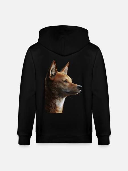 Dingo - Stanley/Stella CULTIVATOR  Unisex Organic Hooded Jacket - black