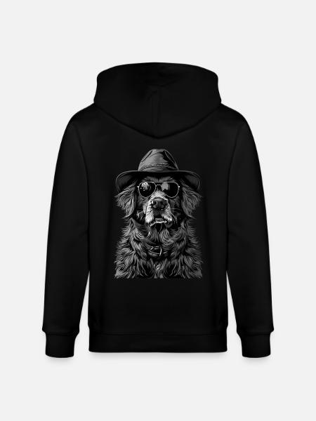 Chien - Veste à capuche bio CULTIVATOR Stanley/Stella Unisexe - noir