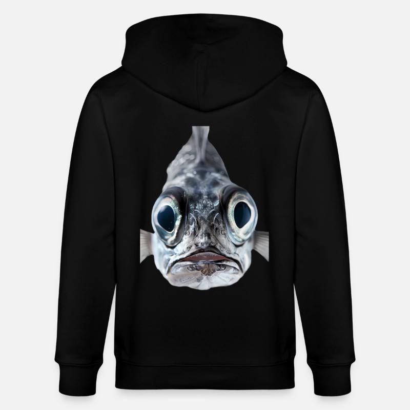 Barracuda - Veste à capuche bio CULTIVATOR Stanley/Stella Unisexe - noir