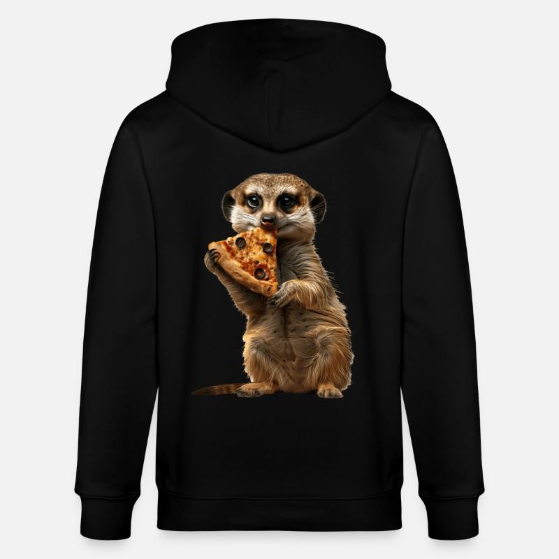 Suricate - Veste à capuche bio CULTIVATOR Stanley/Stella Unisexe - noir