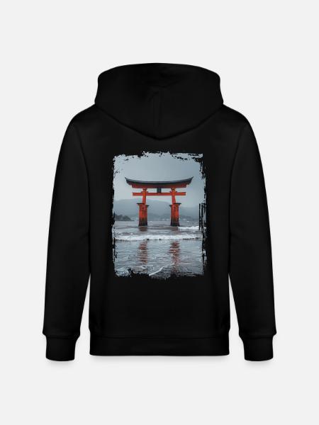 Japan - Stanley/Stella CULTIVATOR Unisex Organic Hooded Jacket - black