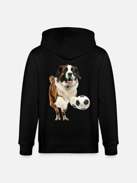 Sankt Bernhard - Ekologisk luvjacka CULTIVATOR unisex från Stanley/Stella - svart
