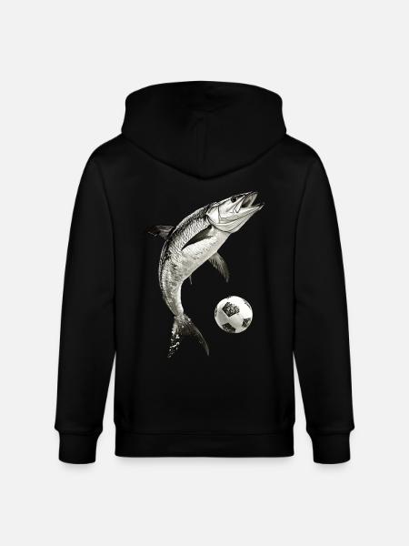 Tarpon - Stanley/Stella Unisex Bio-Kapuzenjacke CULTIVATOR - Schwarz
