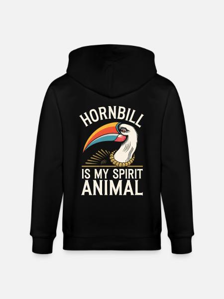 Nashornvogel - Stanley/Stella Unisex Bio-Kapuzenjacke CULTIVATOR  - Schwarz