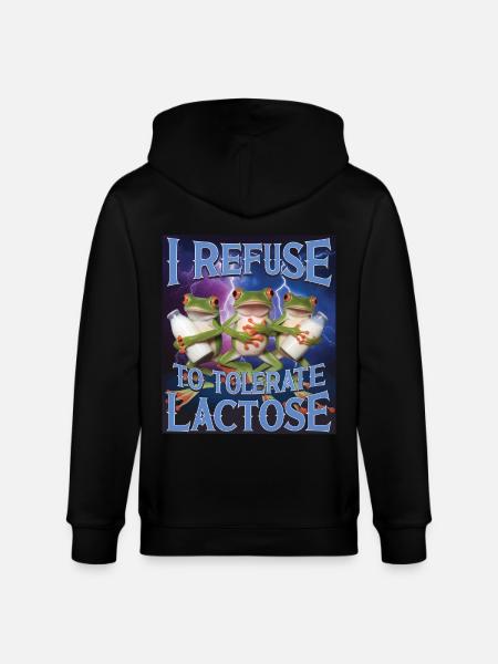 Laktose - Stanley/Stella Unisex Bio-Kapuzenjacke CULTIVATOR - Schwarz