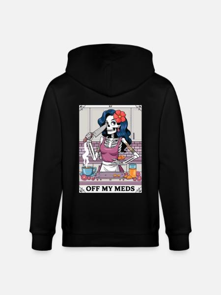 Tarotkarte - Stanley/Stella Unisex Bio-Kapuzenjacke CULTIVATOR - Schwarz