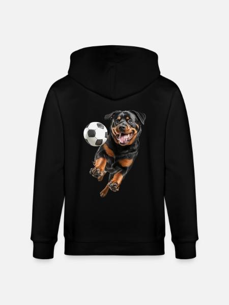 Rottweiler - Stanley/Stella Unisex Bio-Kapuzenjacke CULTIVATOR  - Schwarz