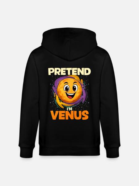 Venus - Stanley/Stella Unisex Bio-Kapuzenjacke CULTIVATOR - Schwarz