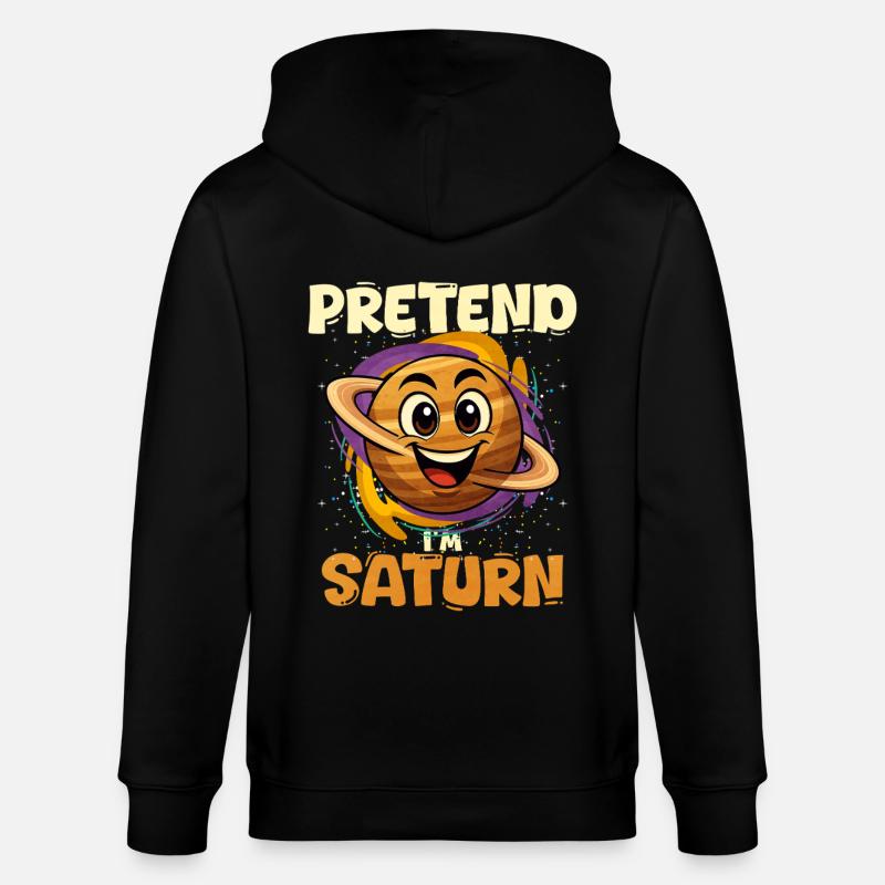 Saturne - Veste à capuche bio CULTIVATOR Stanley/Stella Unisexe - noir