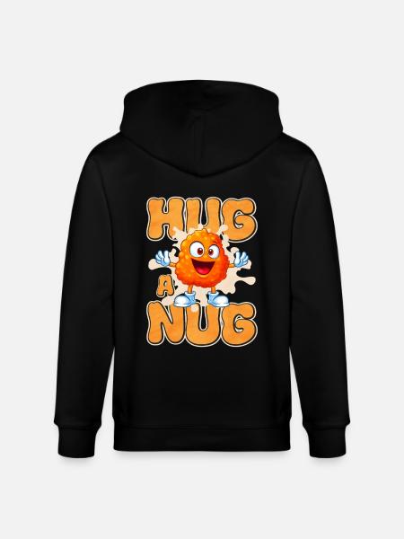 Chicken Nugget - Stanley/Stella Unisex Bio-Kapuzenjacke CULTIVATOR - Schwarz