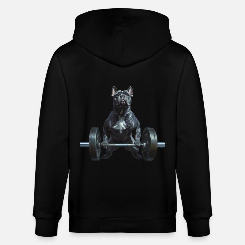 Cane Corso - Stanley/Stella Unisex Bio-Kapuzenjacke CULTIVATOR  - Schwarz
