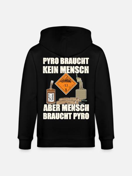 Pyro Silvester - Stanley/Stella Unisex Bio-Kapuzenjacke CULTIVATOR - Schwarz