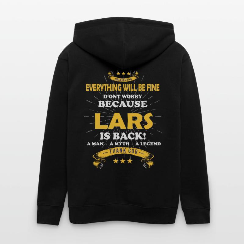 Lars is back – Everything will be fine, cool design Stanley/Stella CULTIVATOR  Unisex Organic Hooded Jacket