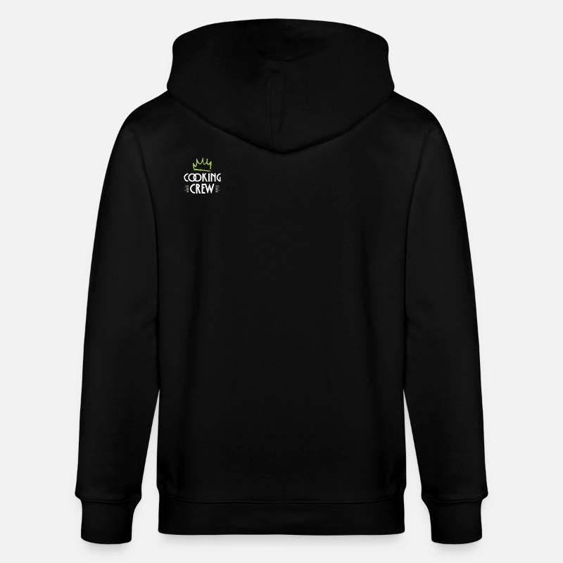Équipe de cuisine - Veste à capuche bio CULTIVATOR Stanley/Stella Unisexe - noir