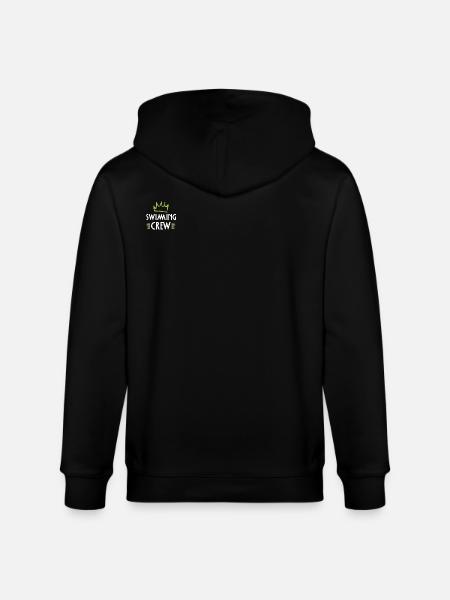 Swimming Crew - Stanley/Stella CULTIVATOR  Unisex Organic Hooded Jacket - black